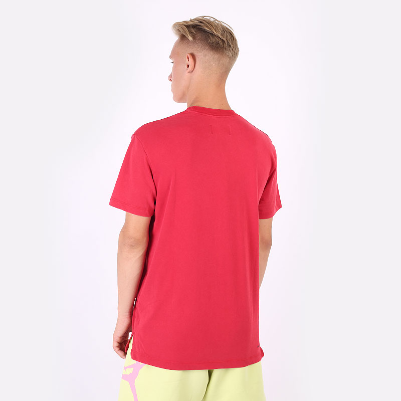 мужская красная футболка Jordan Dri-FIT Air Short-Sleeve Graphic Top DA2694-687 - цена, описание, фото 4